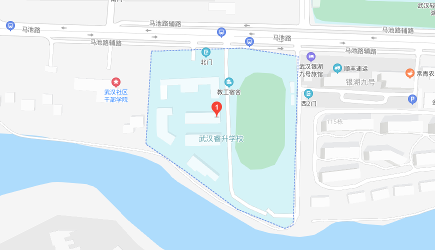 武汉睿升学校国际班地图图片