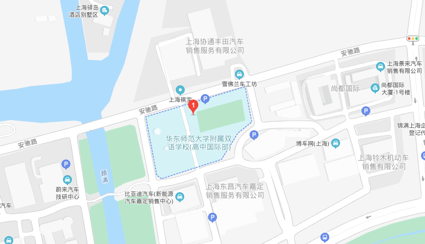华东师范大学附属双语学校地图图片