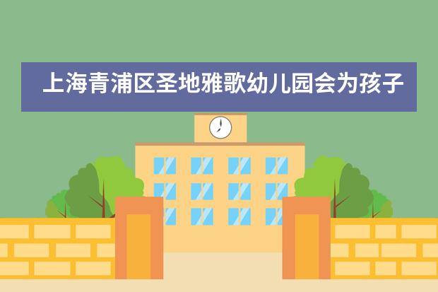 上海青浦区圣地雅歌幼儿园会为孩子安排什么教育课程？