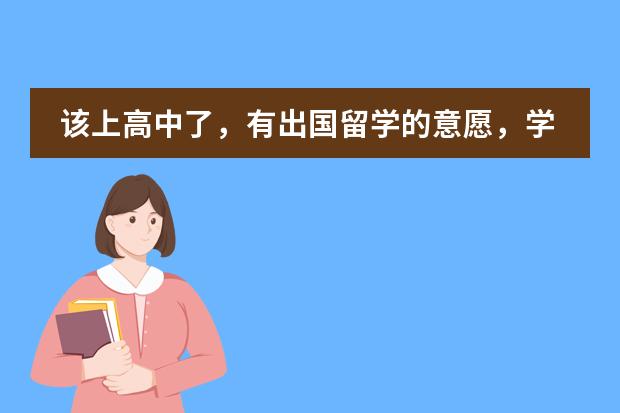 该上高中了，有出国留学的意愿，学习成绩中等，可以上国际班吗，国际班有用吗？这个是我们市最好的两个高