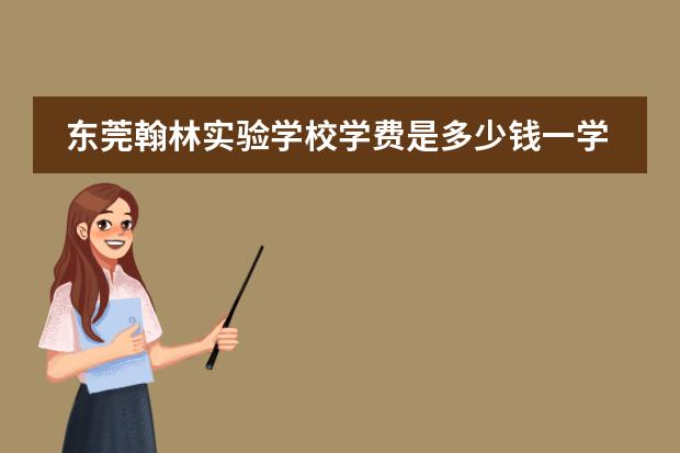 东莞翰林实验学校学费是多少钱一学期?