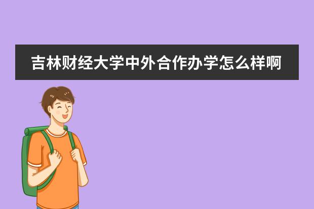 吉林财经大学中外合作办学怎么样啊？